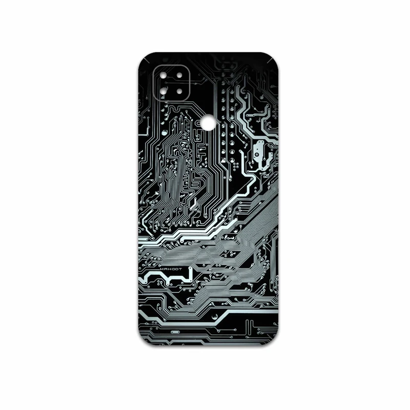 برچسب پوششی ماهوت مدل Black-Printed-Circuit-Board مناسب برای گوشی موبایل شیائومی Poco C31