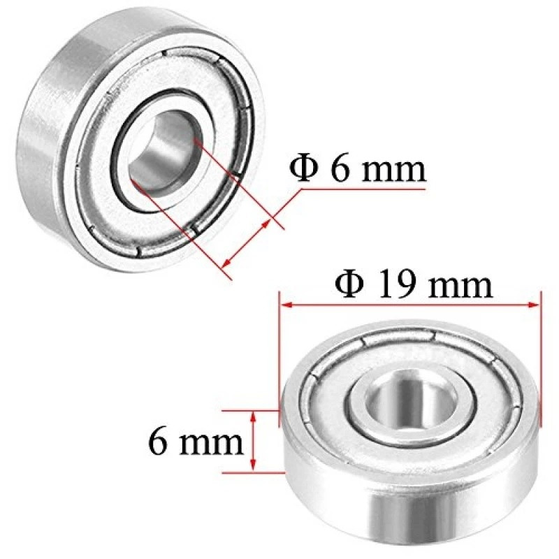 بلبرینگ فن کد D16 مدل حلزونی بسته 4 عددی