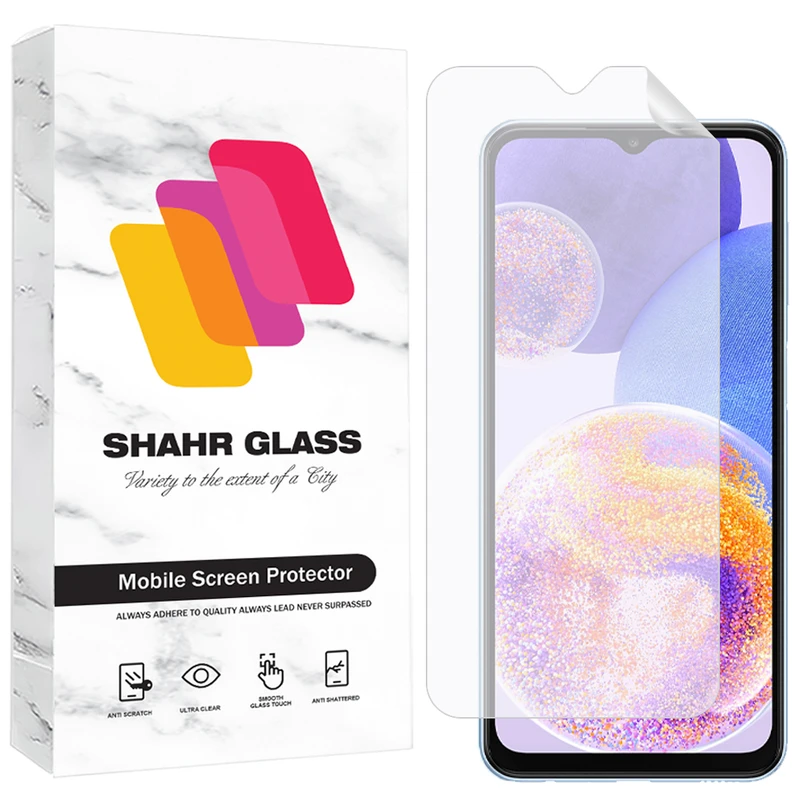 محافظ صفحه نمایش شهر گلس مدل SNMF مناسب برای گوشی موبایل سامسونگ Galaxy M04 / Galaxy A23 4G