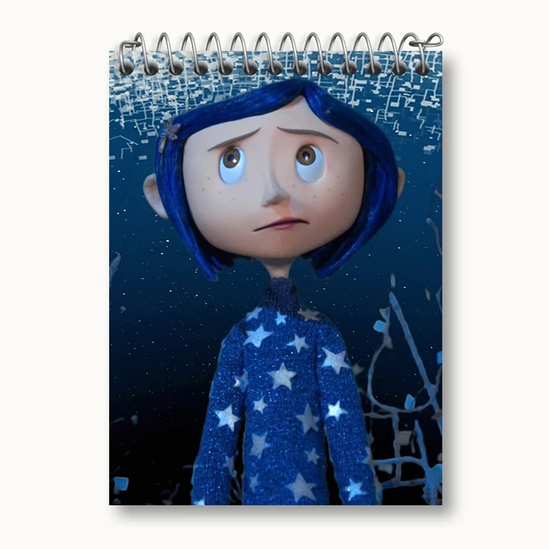 دفتر یادداشت 50 برگ خندالو مدل کورالاین Coraline کد 20783