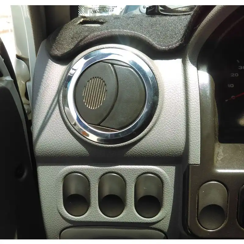 استیل دور دریچه کولر خودرو وارون مدل K-596 مناسب برای پراید بسته 4 عددی