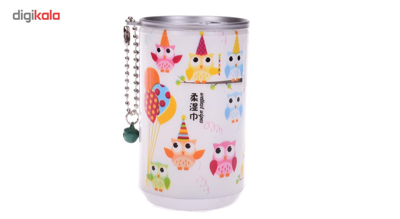 دستمال مرطوب ترانه مدل owl 2 بسته 30 عددی