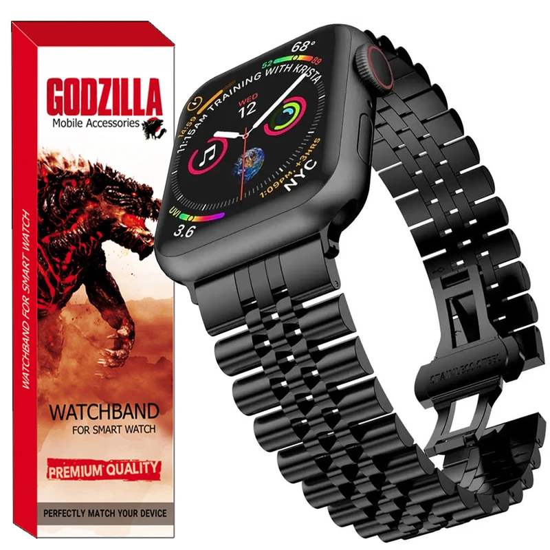بند گودزیلا مدل 5ROWS  مناسب برای ساعت هوشمند اسمارت واچ T1000 Ultra