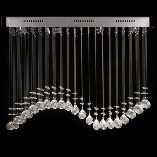 لوستر ریسه ای لوسترسازان مدل موج باریک کد Lbk4/70