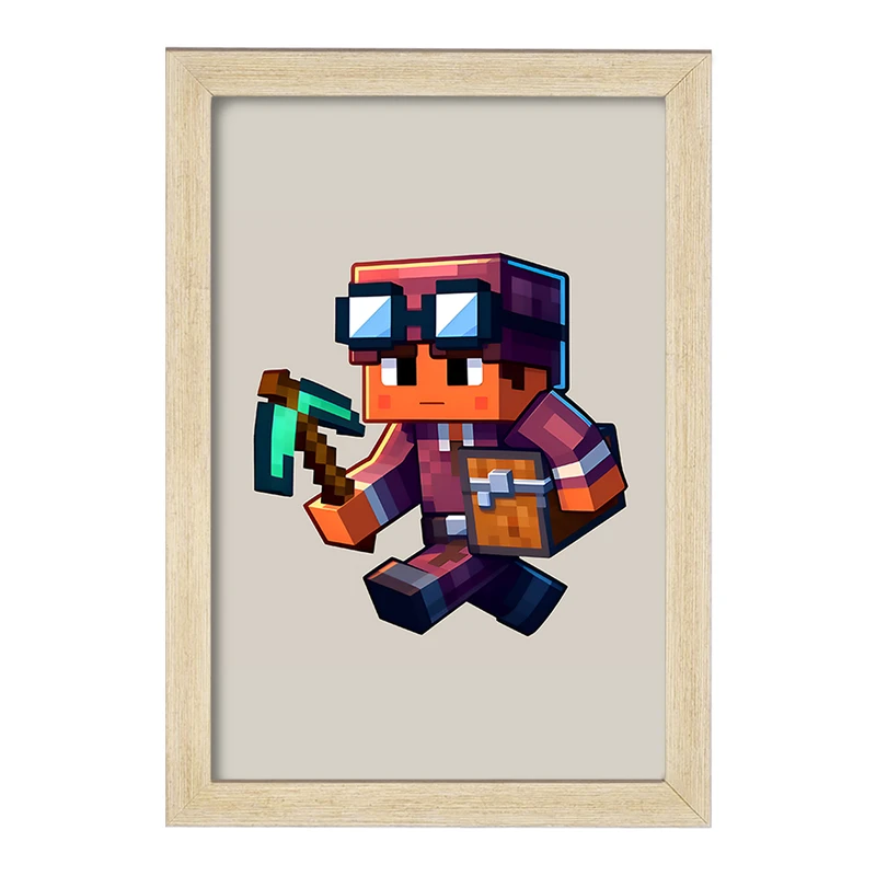 تابلو خندالو مدل ماینکرافت (Minecraft) کد F12066