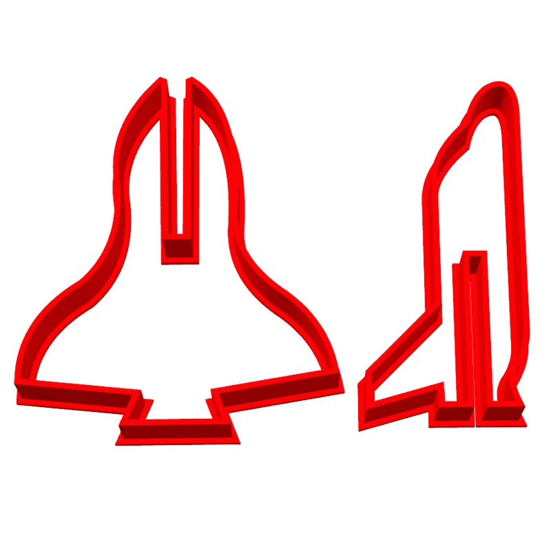 قالب شیرینی مدل هواپیما سه بعدی کد 216 مجموعه 2 عددی