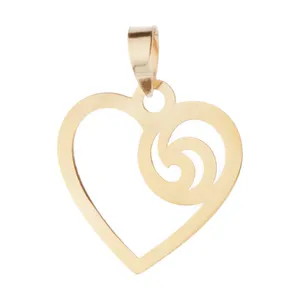 آویز گردنبند طلا 18 عیار زنانه نیوانی مدل AV008