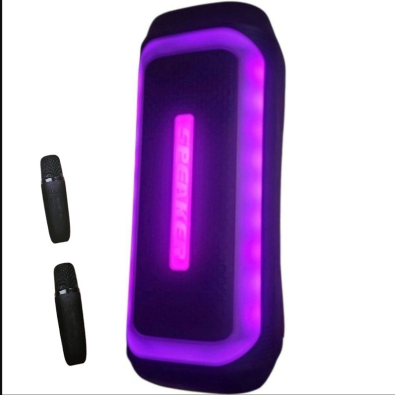 اسپیکر بلوتوثی قابل حمل مدل LED colorful lighting