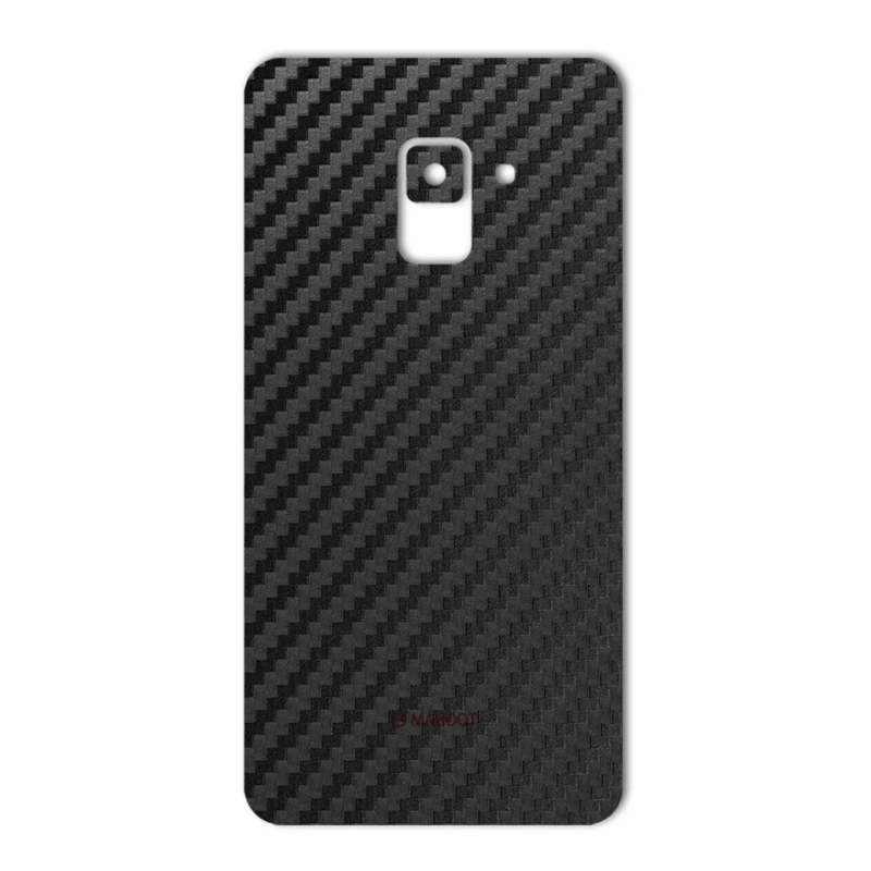 برچسب پوششی ماهوت مدل Carbon-fiber Texture مناسب برای گوشی Samsung A8 2018