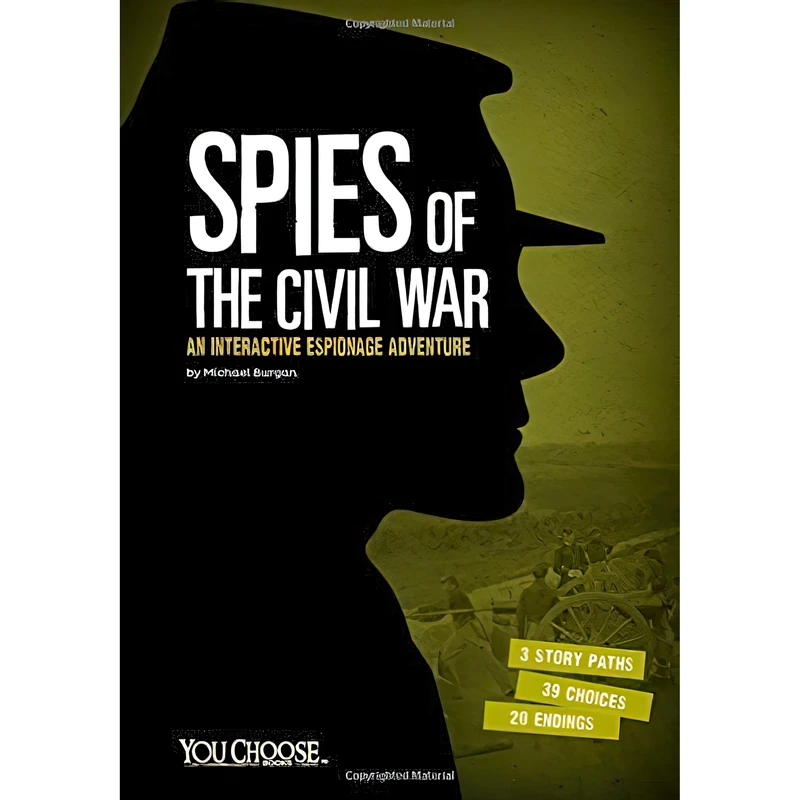 کتاب Spies of the Civil War اثر Michael Burgan انتشارات Capstone Press
