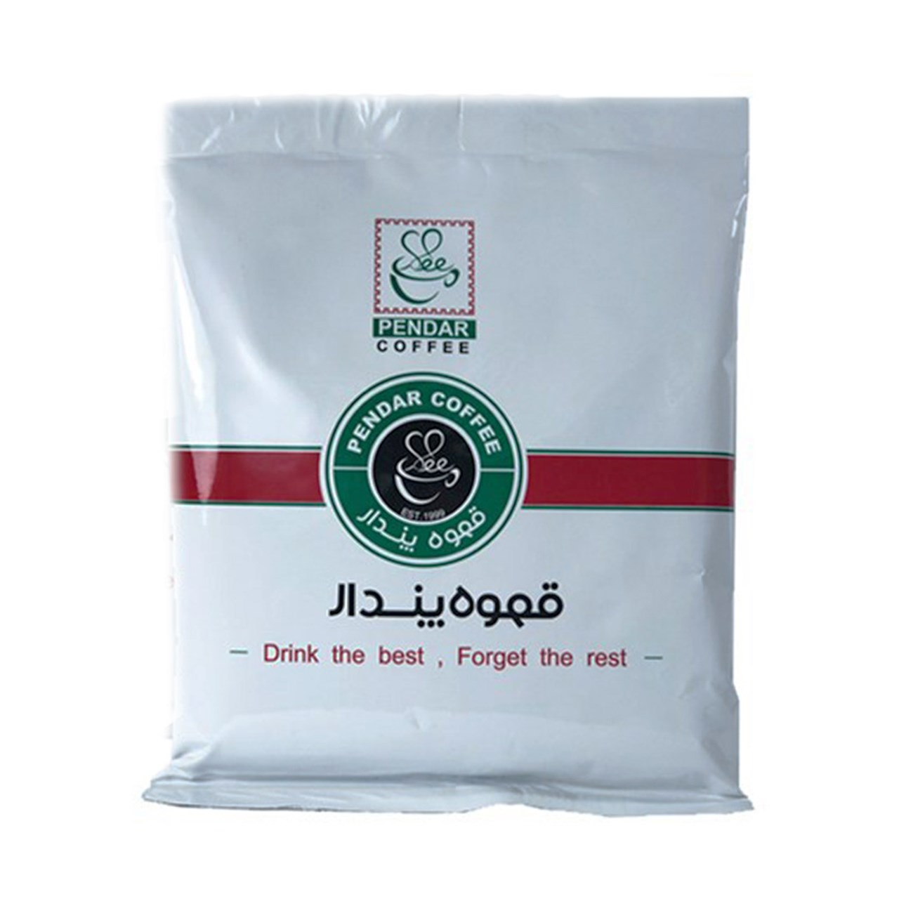 بسته قهوه پندار مدل پودر قهوه سبز  روبوستا