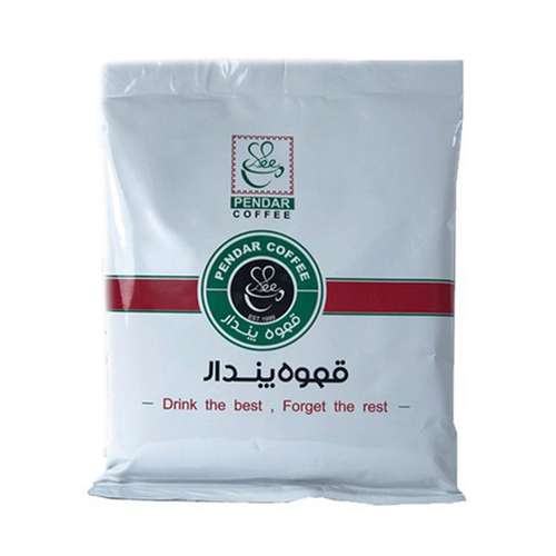بسته قهوه پندار مدل پودر قهوه سبز روبوستا
