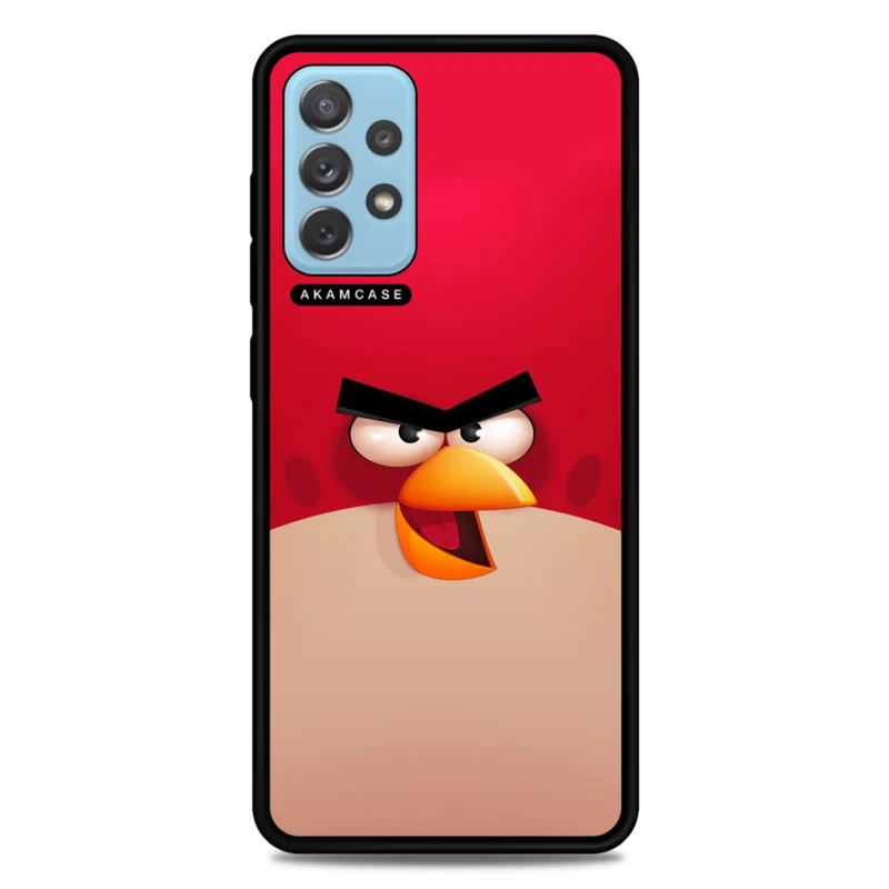 کاور آکام مدل AMC-WSGA72-ANGRY BIRDS4 مناسب برای گوشی موبایل سامسونگ Galaxy A72