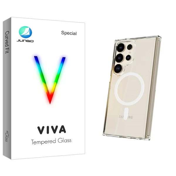 کاور جانبو مدل magesafes Hard Viva مناسب برای گوشی موبایل سامسونگ Galaxy S24 Ultra 5G
