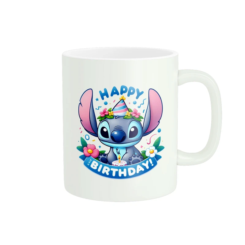 ماگ پادآفرین مدل کارتون استیچ و لیلو Stitch کد PM3724