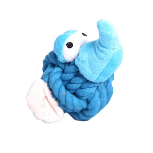 اسباب بازی سگ و گربه سری Rope balls مدل DP15-3