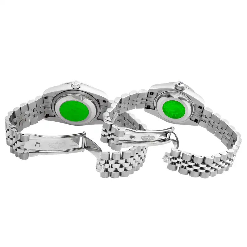 ست ساعت مچی عقربه ای  مدل  دیت جاست کد WS-25