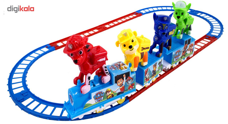 قطار اسباب بازی مدل Paw Patrol