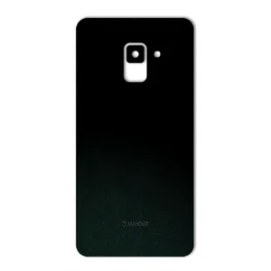 MAHOOT Black-suede Special Cover Sticker for Samsung A8 2018