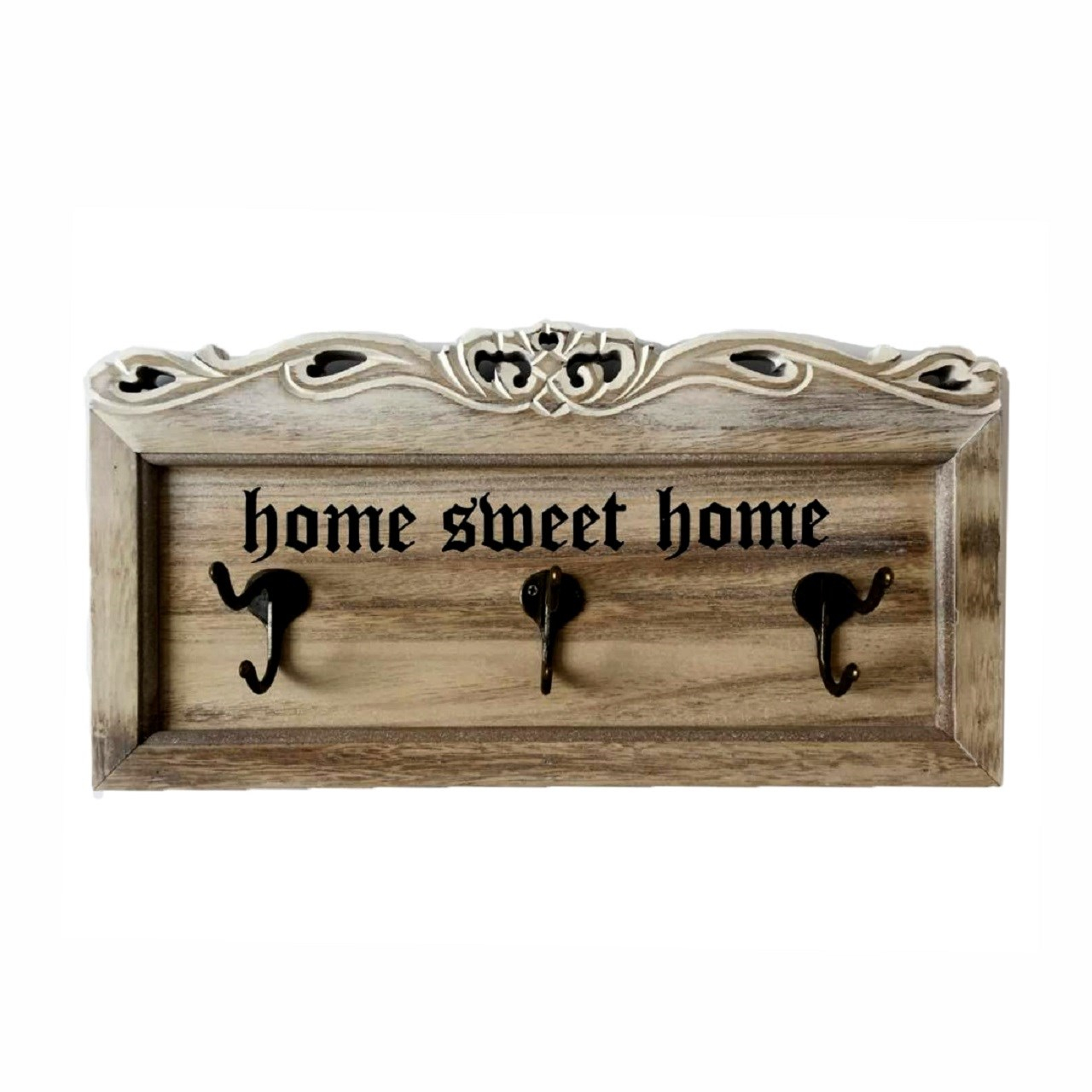 چوب لباسی  3 شاخه خانه سفید مدل  sweet home