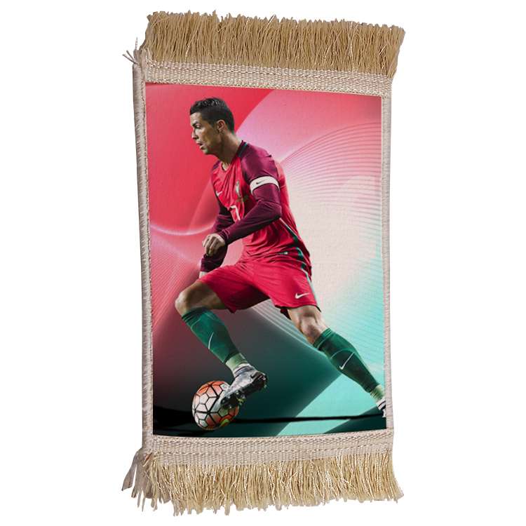 فرش ماشینی دیوارکوب مدل رونالدو کد 593