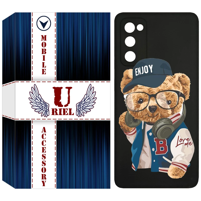 کاور یوریل مدل KSH کد 35 طرح تدی مناسب برای گوشی موبایل سامسونگ Galaxy S20 FE