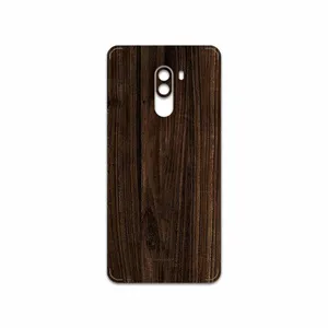 MAHOOT Dark Walnut Wood Cover Sticker for Xiaomi POCOPHONE F1