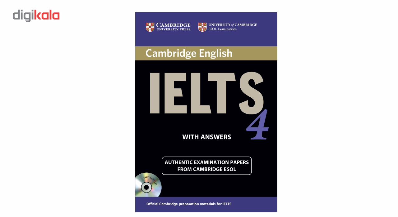 کتاب زبان IELTS Cambridge 4 همراه با CD انتشارات کمبریج