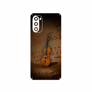MAHOOT Violin_Instrument Cover Sticker for Motorola Moto G52