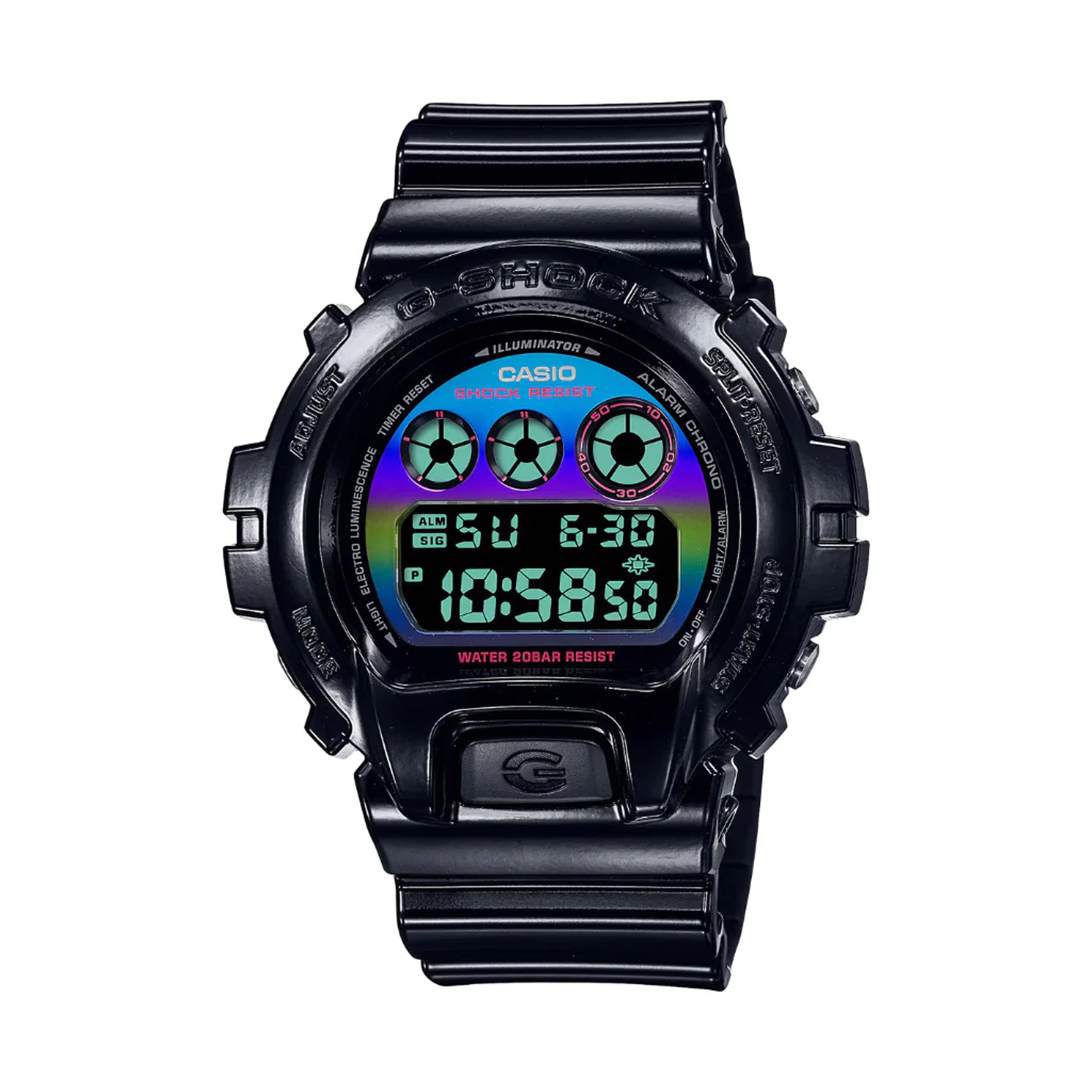 ساعت مچی دیجیتال مردانه کاسیو مدل DW-6900RGB-1DR