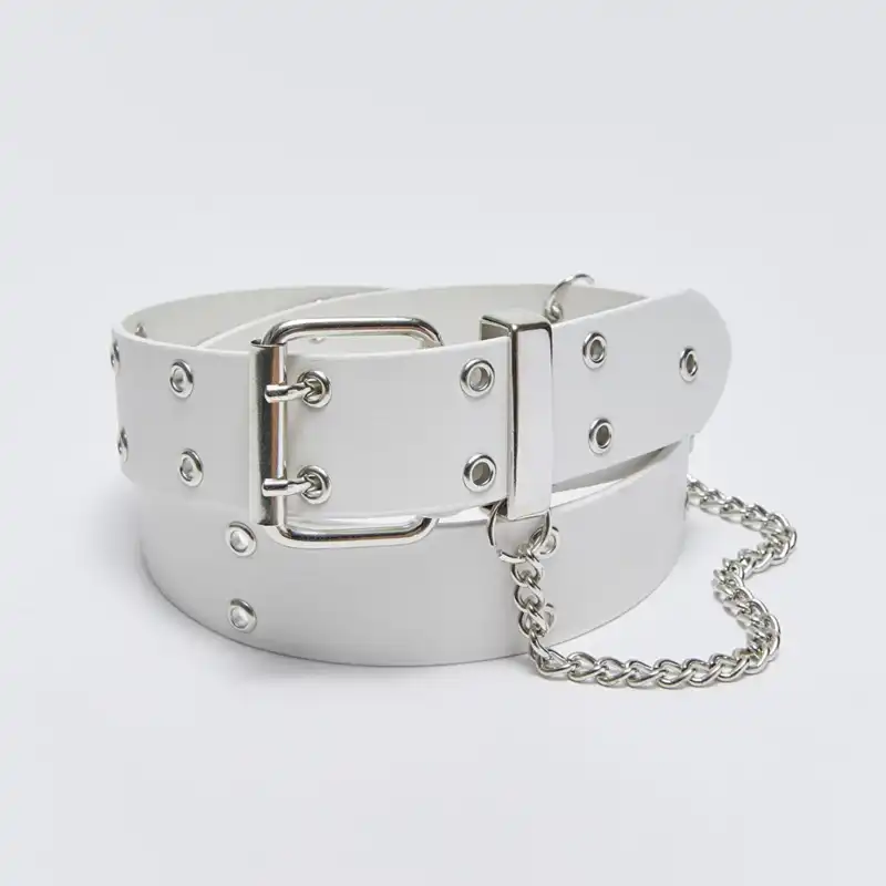 کمربند زنانه ال سی وایکیکی مدل زنجیر دار دوپانچ Queen