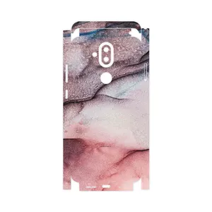 MAHOOT Smoky pink marble-FullSkin Cover Sticker for Nokia 8.1