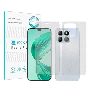 Rock space HyMTT model matte screen protector suitable for Honor X8b mobile phone along with the phone back protector