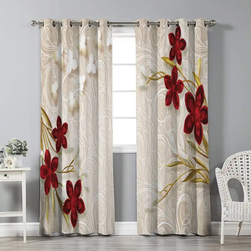 پرده نیروانا مدل pl2485 سایز 280 × 140 سانتی متر