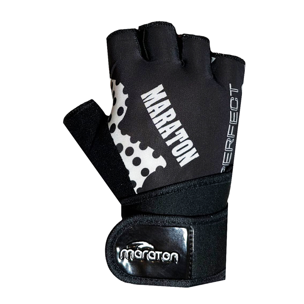 دستکش بدنسازی زنانه مدل مچ بند دار کف ژله ای MR-110