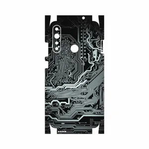 MAHOOT Black-Printed-Circuit-Board-FullSkin Cover Sticker for Gplus P10 Plus