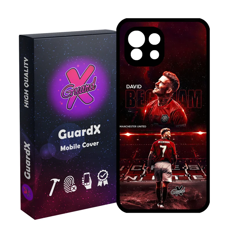 کاور گارد ایکس طرح David Beckham مدل Glass10581 مناسب برای گوشی موبایل شیائومی  MI 11 Lite