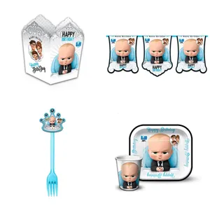 مجموعه 45 عددی تم تولد طرح بچه رییس مدل BB