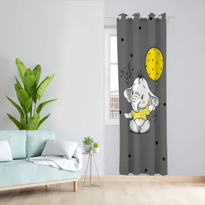  پرده مدل بچه فیل مخمل پانچی کد 4392a سایز 140x200 سانتی متر