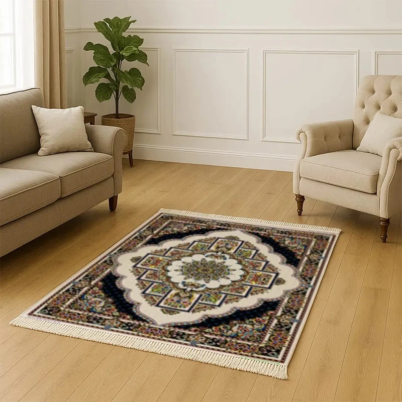 نمد فرش مدل سنتی کد M-150100-MR1093