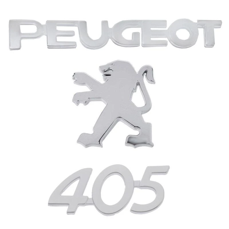 آرم خودرو چیکال مدل P-256-232-262 مناسب برای پژو 405 SLX بسته 3 عددی