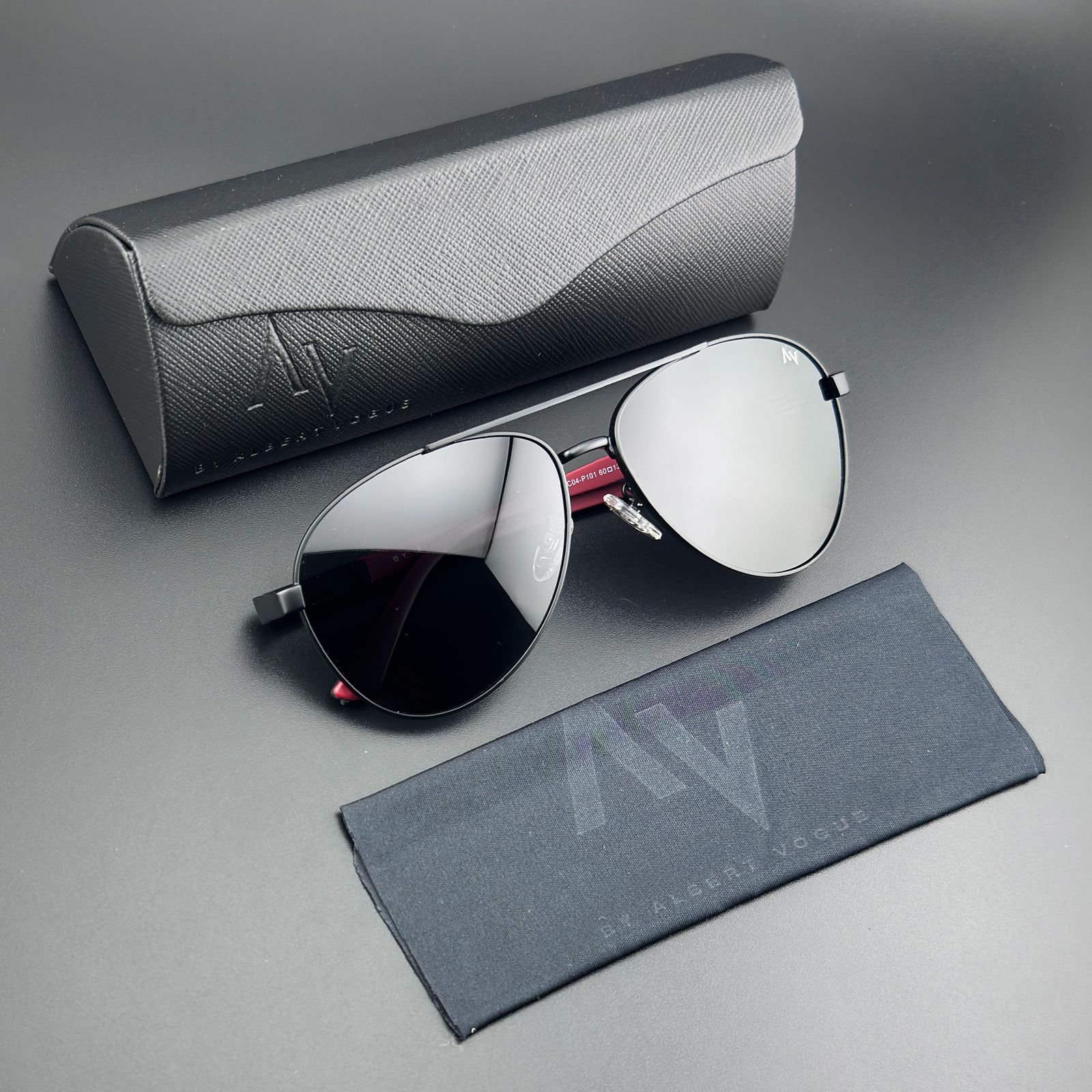 عینک آفتابی مردانه آلبرت وگ مدل 6319C04-P101 Polarized Avantgarde Visionary -  - 5