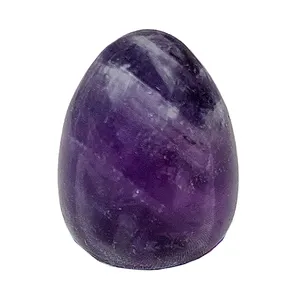 سنگ راف آمیتیست مدل تخم مرغ کد 11-226