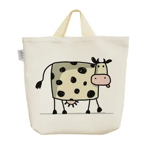 ساک خرید خندالو مدل گاو Cow کد 3361