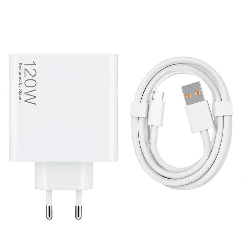 شارژر دیواری 120 وات مدل 120w power adaptor suit به همراه کابل USB-C