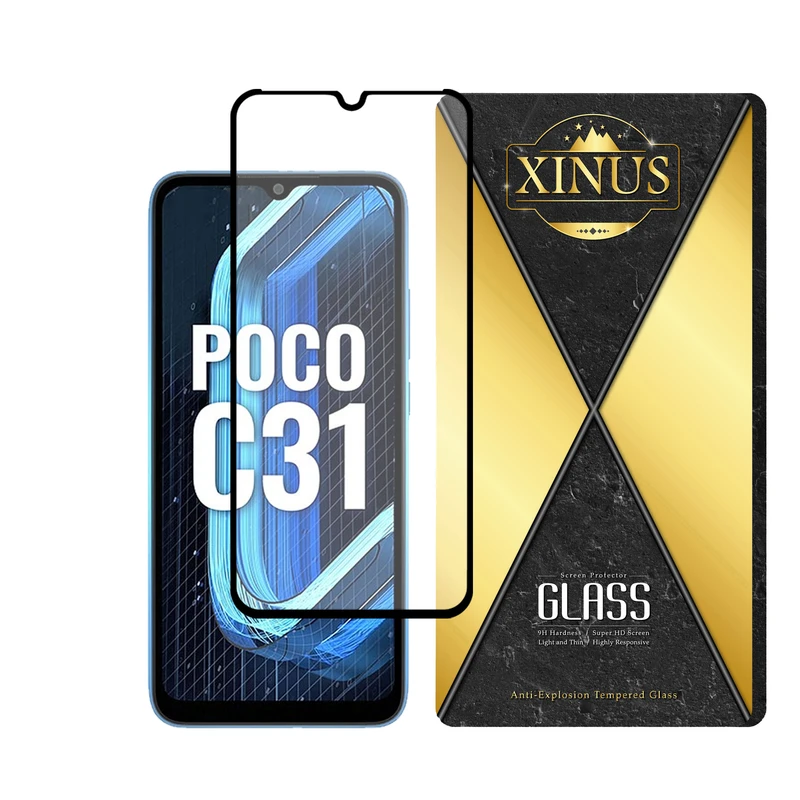 محافظ صفحه نمایش سرامیکی مات ژینوس مدل  MCERAMX مناسب برای گوشی موبایل شیائومی Poco C31