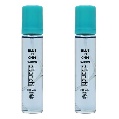 عطر جیبی مردانه دیلانچی مدل Bleu de Chanel حجم 30 میلی لیتر بسته دو عددی