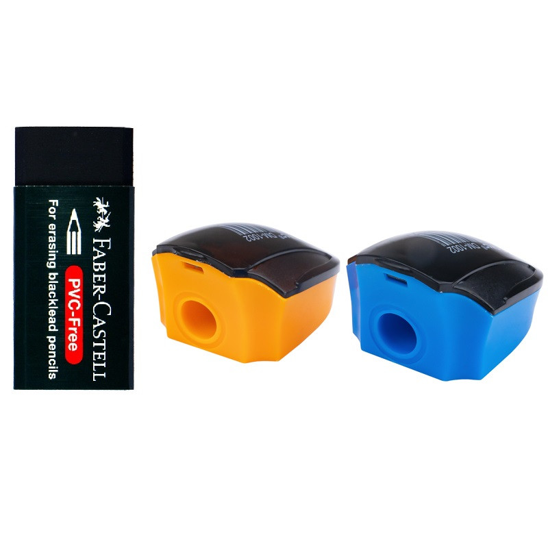 مداد رنگی 12 رنگ  آرت لاین مدل توکا به همراه پاک کن و تراش مجموعه 14 عددی