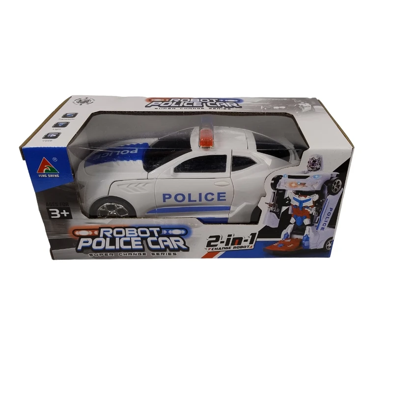 ماشین بازی مدل شورلت کامارو پلیس طرح ترانسفورمر کد 215