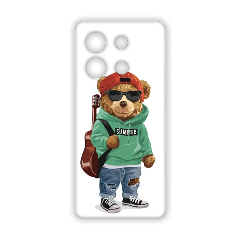   کاور مدل خرس کد 042 مناسب برای گوشی موبایل شیائومی Redmi Note 13 Pro (4G) / Poco M6 Pro (4G)